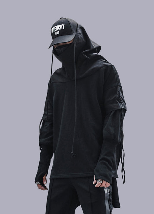 dark hoodie